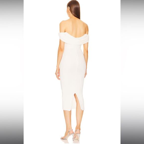 x REVOLVE Laurence Midi Dress in Ivory - Picture 2 of 6